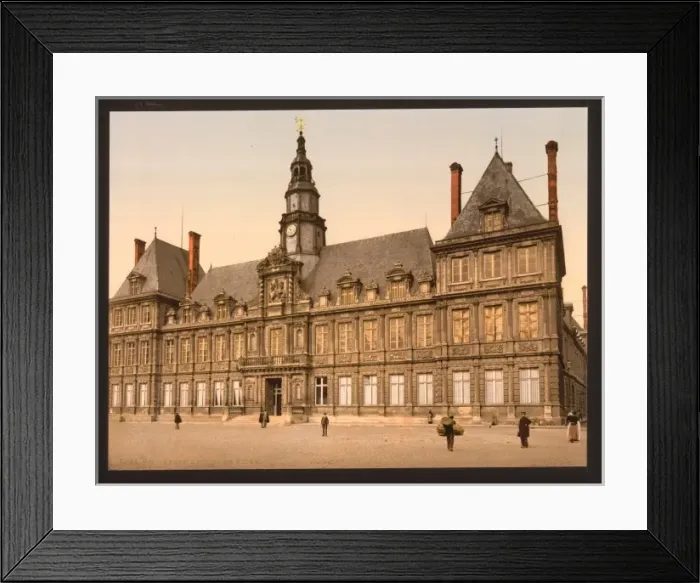 Framed Print : The town hall, Rheims, France Framed Print : The town hall, Rheims, France