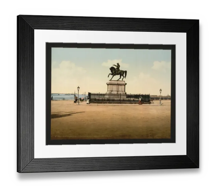 Framed Print : Statue of Napoleon I, Cherbourg, France Framed Print : Statue of Napoleon I, Cherbourg, France
