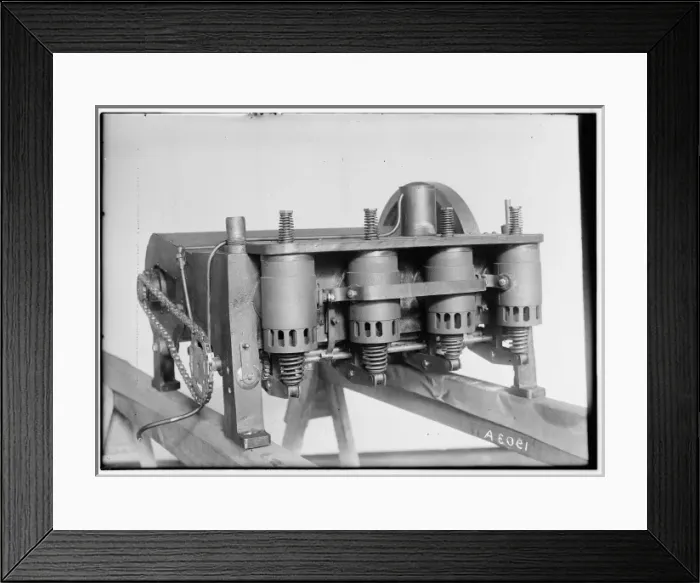 Framed Print : Left front side of the Wright brothers reconstructed 1903 m Framed Print : Left front side of the Wright brothers reconstructed 1903 m