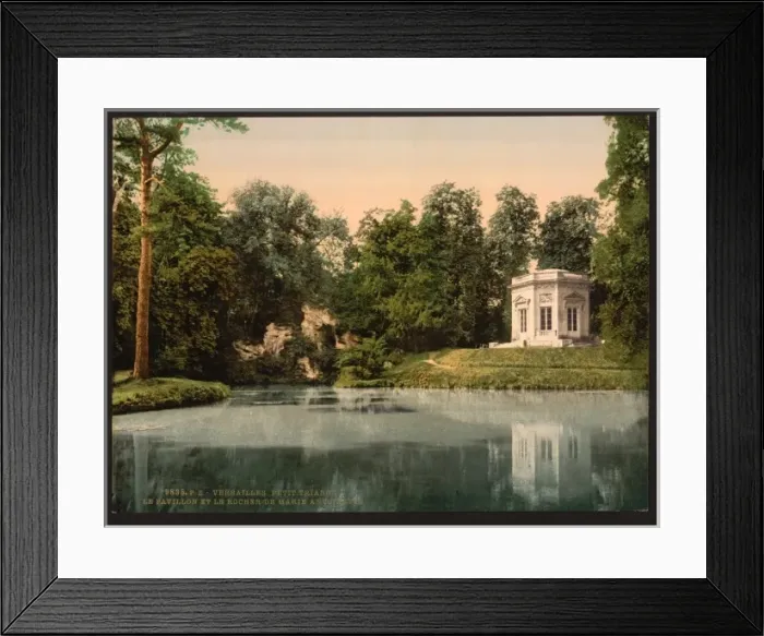 Framed Print : Petit Trianon, the Pavillion and the Rock of Marie Antoinett Framed Print : Petit Trianon, the Pavillion and the Rock of Marie Antoinett