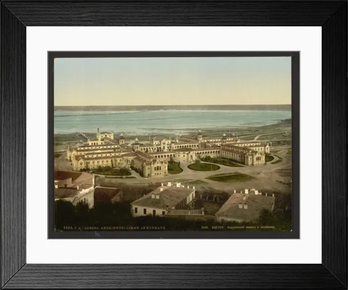 Framed Print : Andrewski Liman, the Kurhaus, Odessa, Russia Framed Print : Andrewski Liman, the Kurhaus, Odessa, Russia