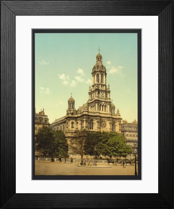 Framed Print : Trinity Church, Paris, France Framed Print : Trinity Church, Paris, France