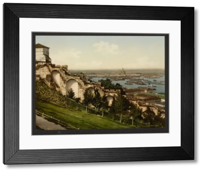 Framed Print : From the ramparts of the Kremlin, Nigni-Novgorod, (i. e. Niz Framed Print : From the ramparts of the Kremlin, Nigni-Novgorod, (i. e. Niz