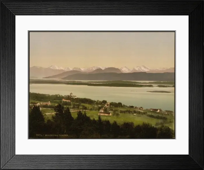 Framed Print : From Varden, Molde, Norway Framed Print : From Varden, Molde, Norway