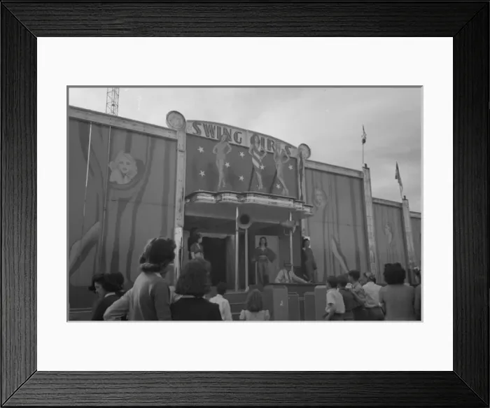 Framed Print : On the midway at the Imperial County Fair, California Framed Print : On the midway at the Imperial County Fair, California
