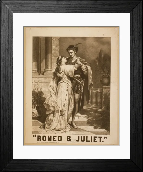 Framed Print : Romeo & Juliet Romeo & Juliet Framed Print : Romeo & Juliet Romeo & Juliet
