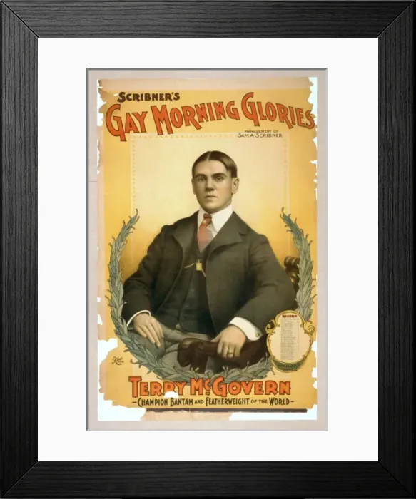 Framed Print : Scribners Gay Morning Glories Framed Print : Scribners Gay Morning Glories