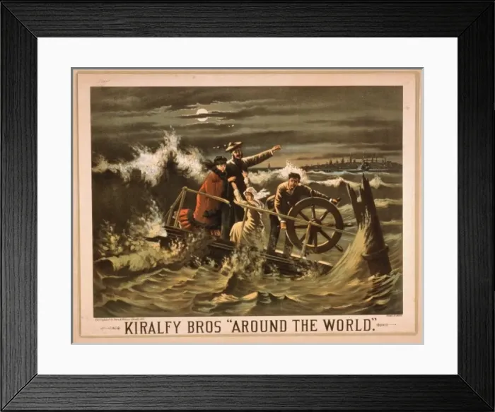 Framed Print : Kiralfy Bros Around the world Kiralfy Bros Around the world Framed Print : Kiralfy Bros Around the world Kiralfy Bros Around the world