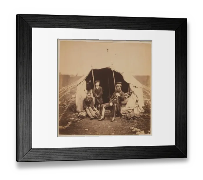 Framed Print : Colonel Brownrigg CB & the two Russian boys Alma & Inkermann Framed Print : Colonel Brownrigg CB & the two Russian boys Alma & Inkermann