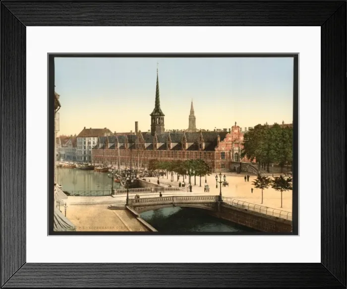 Framed Print : Exchange hall, Copenhagen, Denmark Framed Print : Exchange hall, Copenhagen, Denmark
