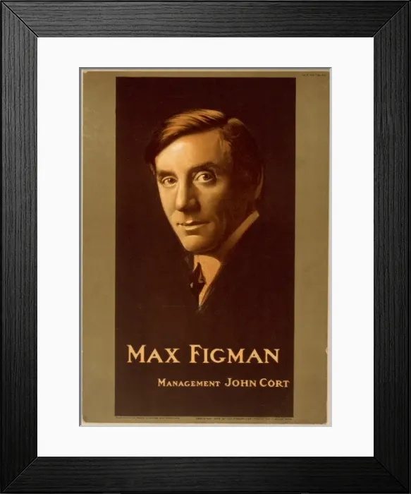 Framed Print : Max Figman Framed Print : Max Figman