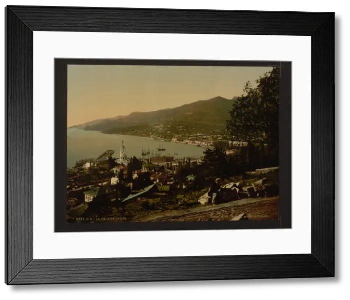 Framed Print : From the Gursuff (i. e. Gurzuf), Road, Jalta, (i. e. Yalta) Framed Print : From the Gursuff (i. e. Gurzuf), Road, Jalta, (i. e. Yalta)
