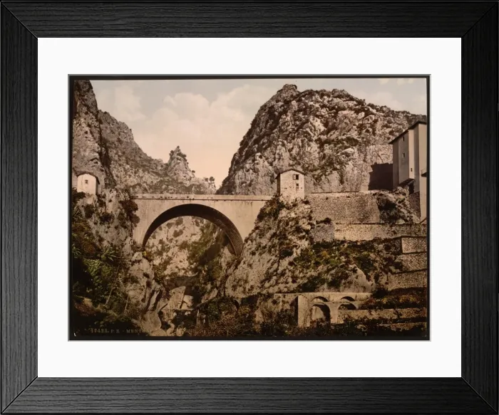 Framed Print : Point St. Louis, Mentone, Riviera Framed Print : Point St. Louis, Mentone, Riviera