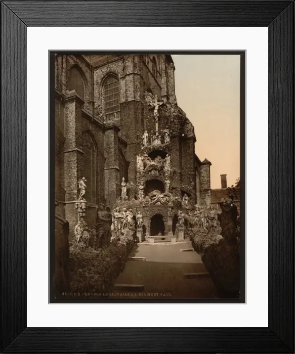 Framed Print : The Calvary, St. Pauls Church, Antwerp, Belgium Framed Print : The Calvary, St. Pauls Church, Antwerp, Belgium