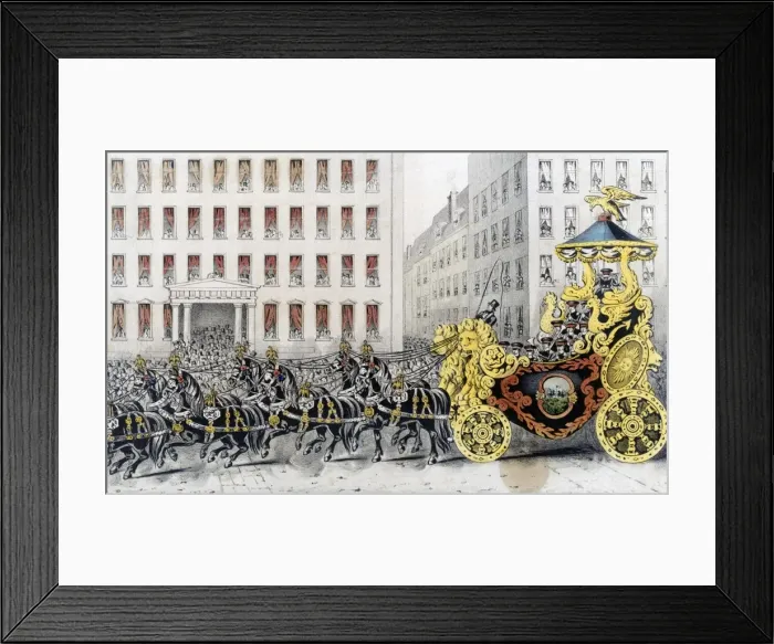 Framed Print : Van Amburgh & Cos. Triumphal Car Framed Print : Van Amburgh & Cos. Triumphal Car