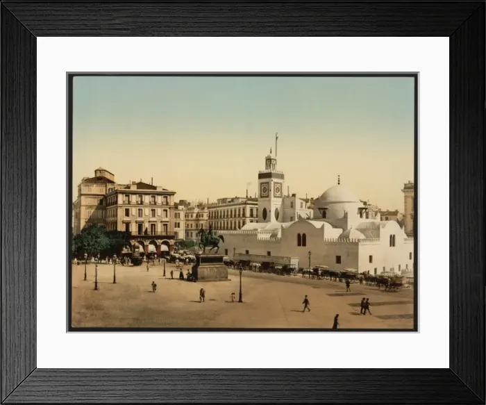 Framed Print : Government place, Algiers, Algeria Framed Print : Government place, Algiers, Algeria
