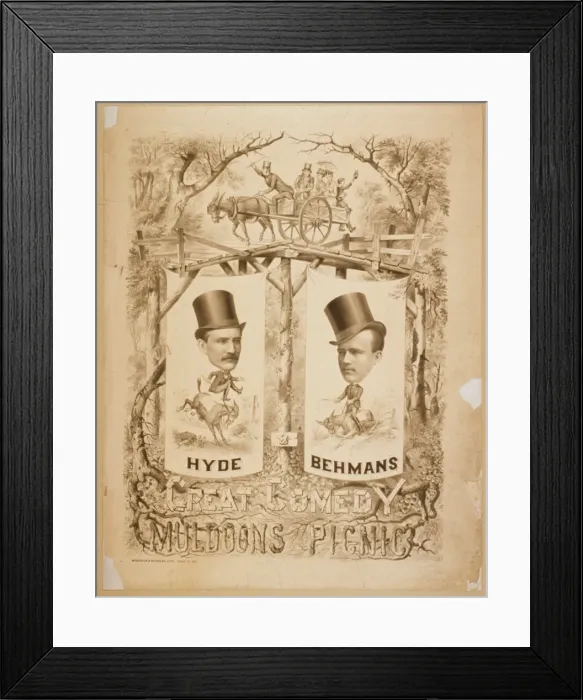 Framed Print : Hyde & Behmans great comedy, Muldoons picnic Hyde & Behman Framed Print : Hyde & Behmans great comedy, Muldoons picnic Hyde & Behman