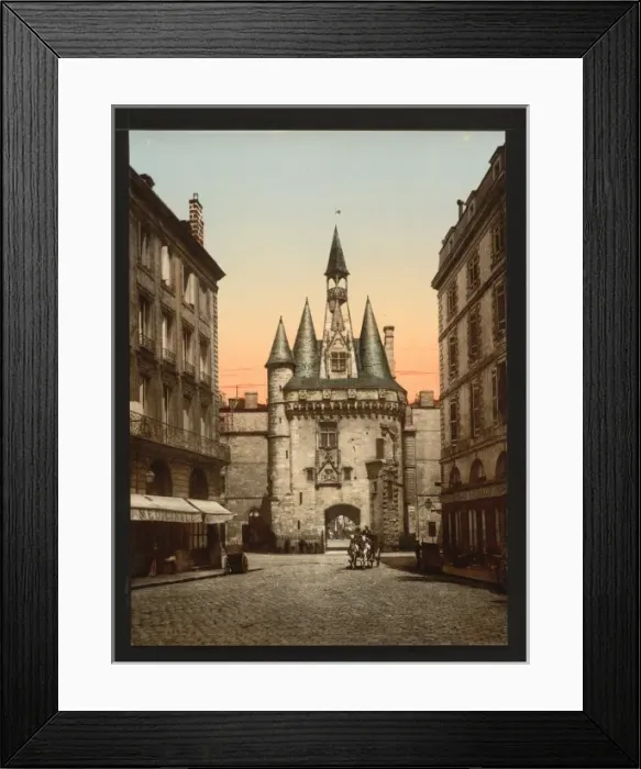 Framed Print : Sevigne gate, Bordeaux, France Framed Print : Sevigne gate, Bordeaux, France