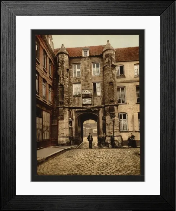 Framed Print : Hotel des Guises, Calais, France Framed Print : Hotel des Guises, Calais, France