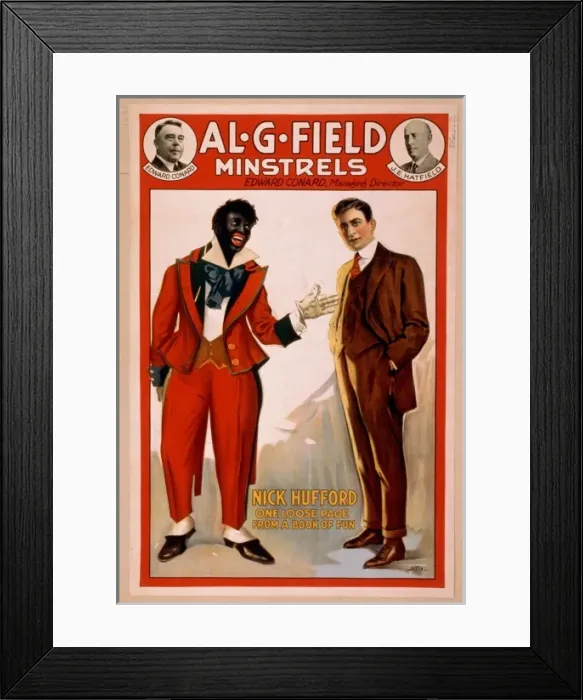 Framed Print : Al. G. Field Minstrels Framed Print : Al. G. Field Minstrels