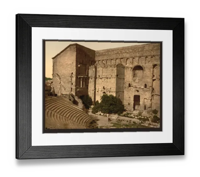 Framed Print : Roman theatre, Orange, Provence, France Framed Print : Roman theatre, Orange, Provence, France