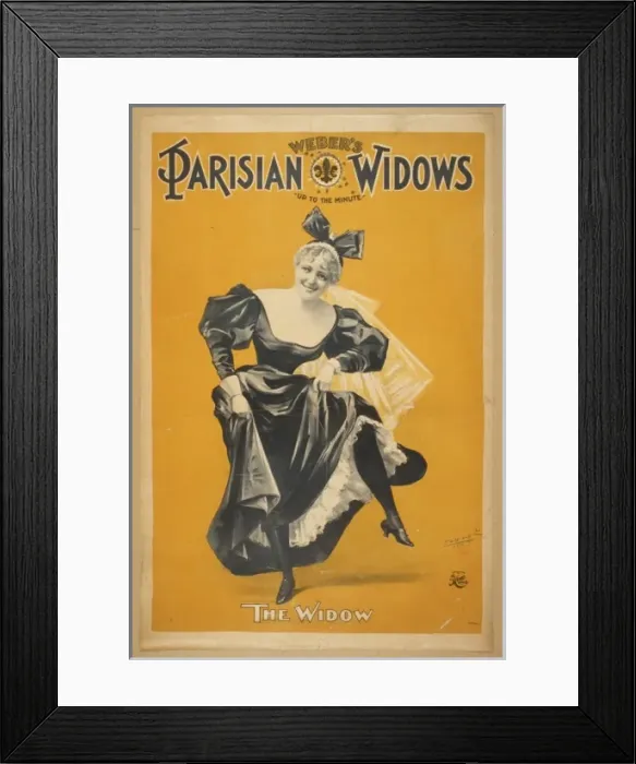 Framed Print : Webers Parisian widows up to the minute Framed Print : Webers Parisian widows up to the minute