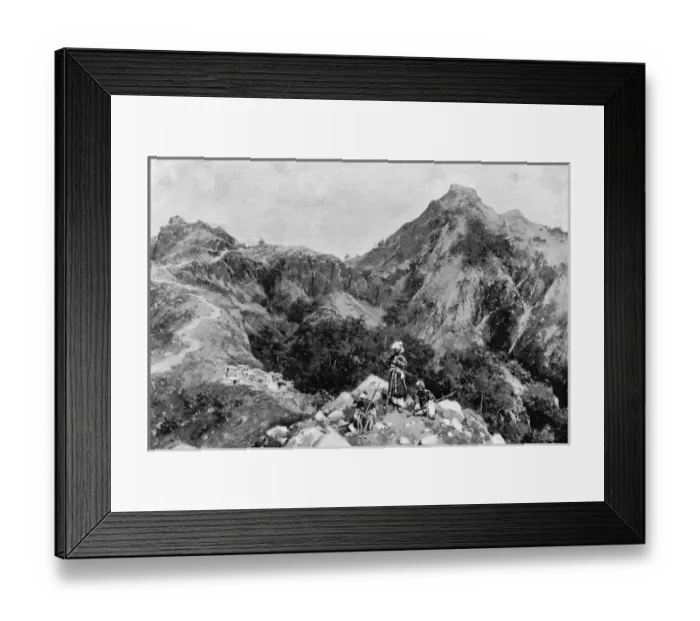 Framed Print : Fighting on the Indian Frontier: the Tirah Expedition, 1897 Framed Print : Fighting on the Indian Frontier: the Tirah Expedition, 1897