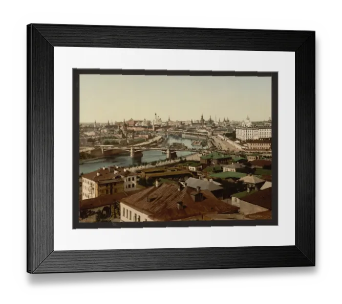 Framed Print : General view, Moscow, Russia Framed Print : General view, Moscow, Russia