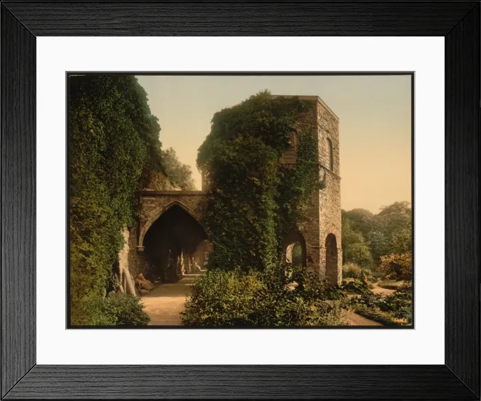 Framed Print : St. Bavon Abbey, the old tower, Ghent, Belgium Framed Print : St. Bavon Abbey, the old tower, Ghent, Belgium