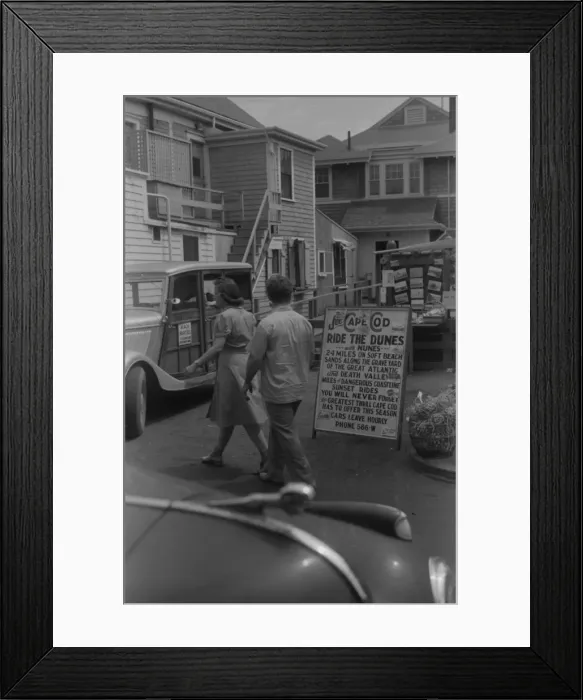 Framed Print : Street scene, Provincetown, Massachusetts Framed Print : Street scene, Provincetown, Massachusetts