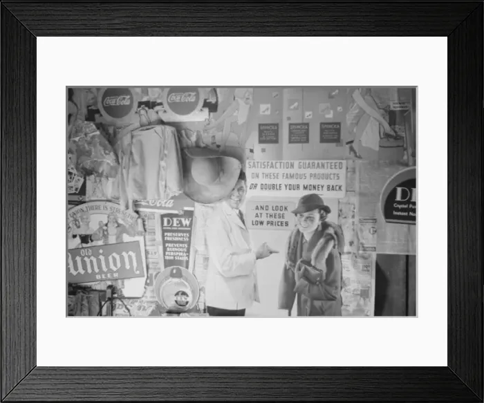 Framed Print : Interior of strawberry growers house, Hammond, Louisiana Framed Print : Interior of strawberry growers house, Hammond, Louisiana