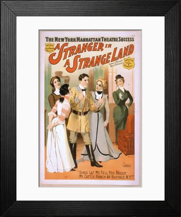 Framed Print : The New York Manhattan Theatre success, Wm. A. Brady & Jos Framed Print : The New York Manhattan Theatre success, Wm. A. Brady & Jos