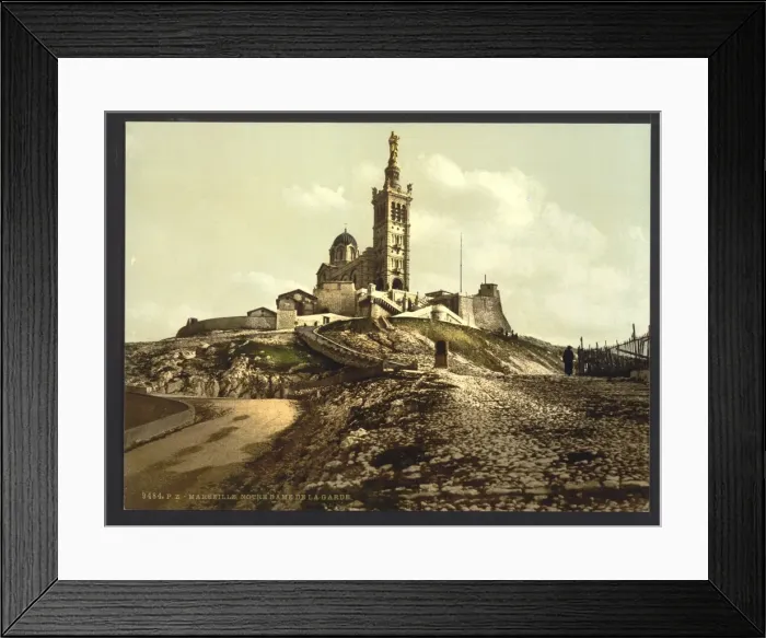 Framed Print : Notre Dame de la Garde, Marseilles, France Framed Print : Notre Dame de la Garde, Marseilles, France