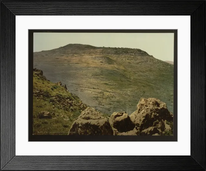 Framed Print : The Mount of Beatitudes, (i. e. Capernaum, Israel) Framed Print : The Mount of Beatitudes, (i. e. Capernaum, Israel)