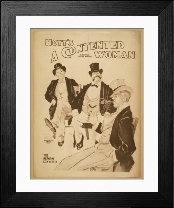 Framed Print : Hoyts A contented woman Framed Print : Hoyts A contented woman