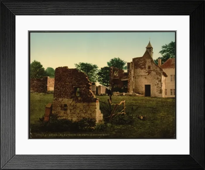 Framed Print : Waterloo, the wells of Hougoumont, Belgium Framed Print : Waterloo, the wells of Hougoumont, Belgium