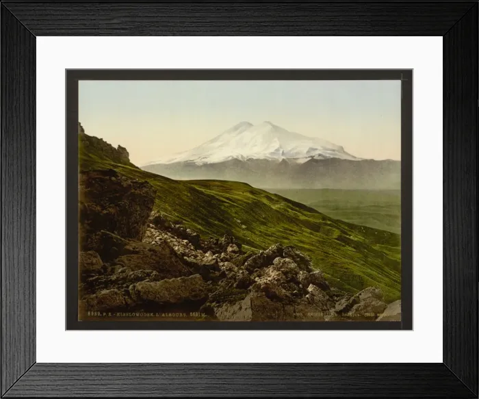 Framed Print : L Albours, Kisslowodzk, (i. e. Kislovodsk), Russia Framed Print : L Albours, Kisslowodzk, (i. e. Kislovodsk), Russia