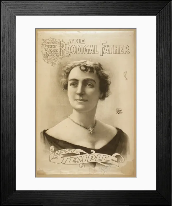 Framed Print : The funny farce comedy, The prodigal father Framed Print : The funny farce comedy, The prodigal father