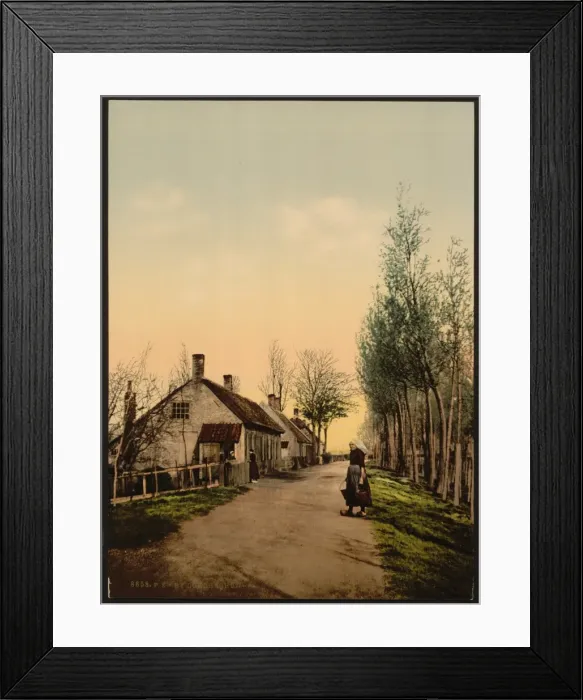Framed Print : Village near Dordrecht, Dordrecht, Holland Framed Print : Village near Dordrecht, Dordrecht, Holland