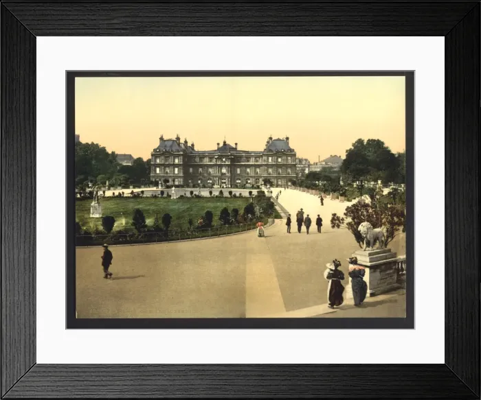Framed Print : The Luxembourg Palace, Paris, France Framed Print : The Luxembourg Palace, Paris, France