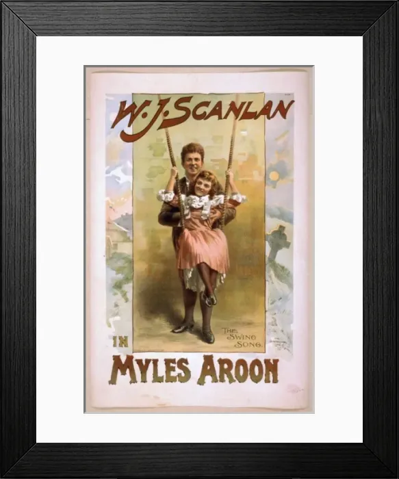 Framed Print : WJ Scanlan in Myles Aroon Framed Print : WJ Scanlan in Myles Aroon