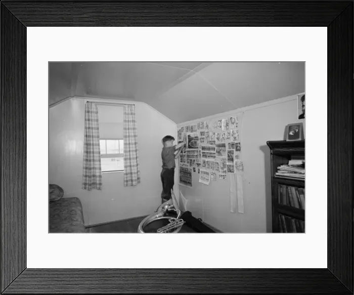 Framed Print : Interior of homestead at Decatur Homesteads. Decatur, Indian Framed Print : Interior of homestead at Decatur Homesteads. Decatur, Indian