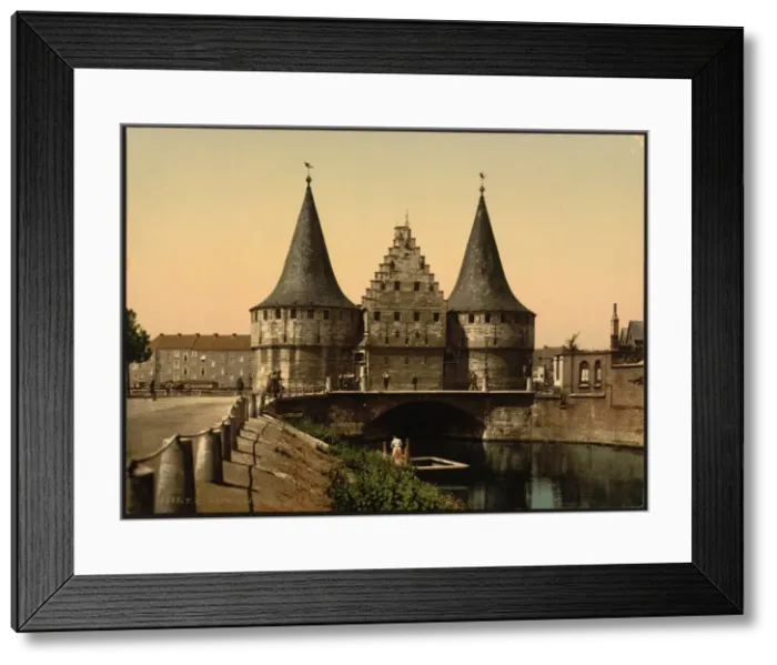 Framed Print : The Rabot Gate, Ghent, Belgium Framed Print : The Rabot Gate, Ghent, Belgium
