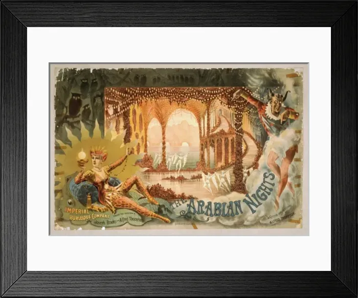 Framed Print : The Arabian nights Framed Print : The Arabian nights