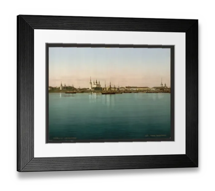 Framed Print : General view, Archangel, Kola Peninsula, Russia Framed Print : General view, Archangel, Kola Peninsula, Russia