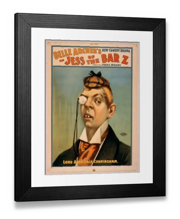 Framed Print : Belle Archers new comedy drama, Jess of the Bar Z Framed Print : Belle Archers new comedy drama, Jess of the Bar Z