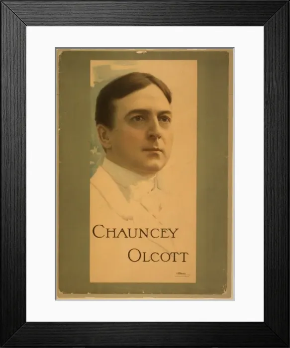 Framed Print : Chauncey Olcott Framed Print : Chauncey Olcott