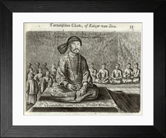 Framed Print : Dutch version of the Viceroy of Canton Framed Print : Dutch version of the Viceroy of Canton