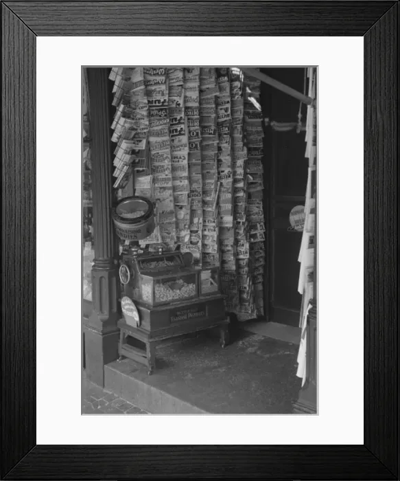 Framed Print : Newsstand, Manchester, New Hampshire Framed Print : Newsstand, Manchester, New Hampshire