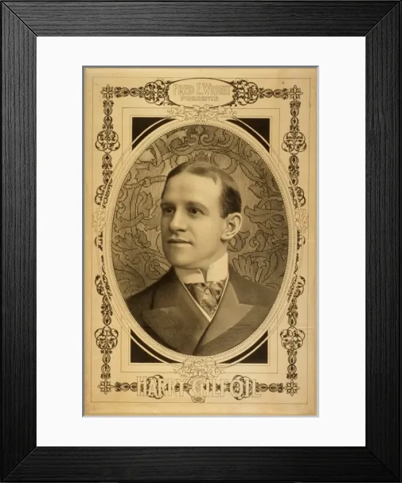 Framed Print : Fred E. Wright presents Harry Gilfoil Framed Print : Fred E. Wright presents Harry Gilfoil